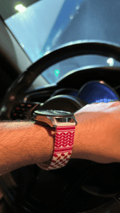 Zamani Shemagh watch band customer photo