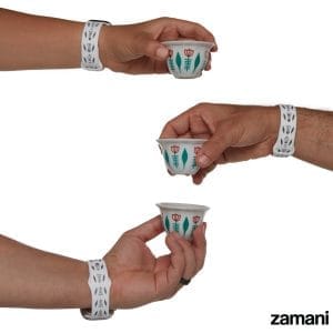 Zamani Coffee Cups watch band creative product photography