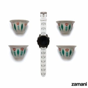 Zamani Coffee Cups watch band creative product photography