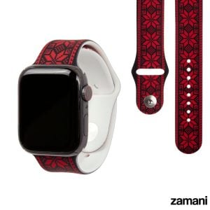 Zamani Tatreez watch band for Apple Watch - heritage design product shot