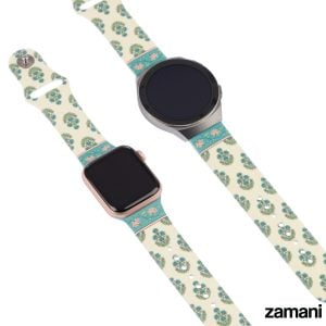 Zamani Block Print South Asian heritage watch band