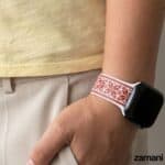 Zamani Tatreez White Limited Edition watch band customer photo