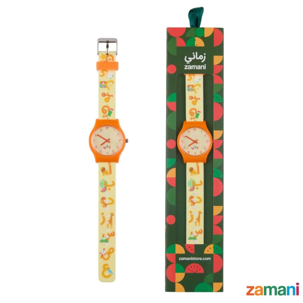 zamani heritage watch band - alphabet watch product pic 2