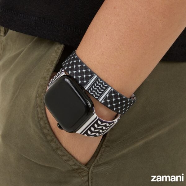 zamani keffiyeh heritage watch band