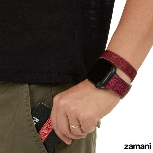 zamani tatreez embroidery watch band