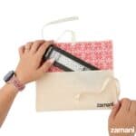 zamani heritage watch band - gift bag hands 2