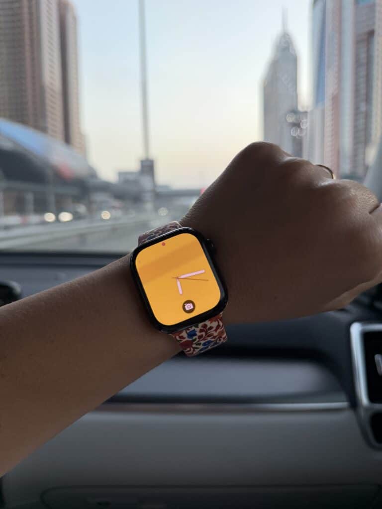 zamani heritage watch band - persian carpet driving