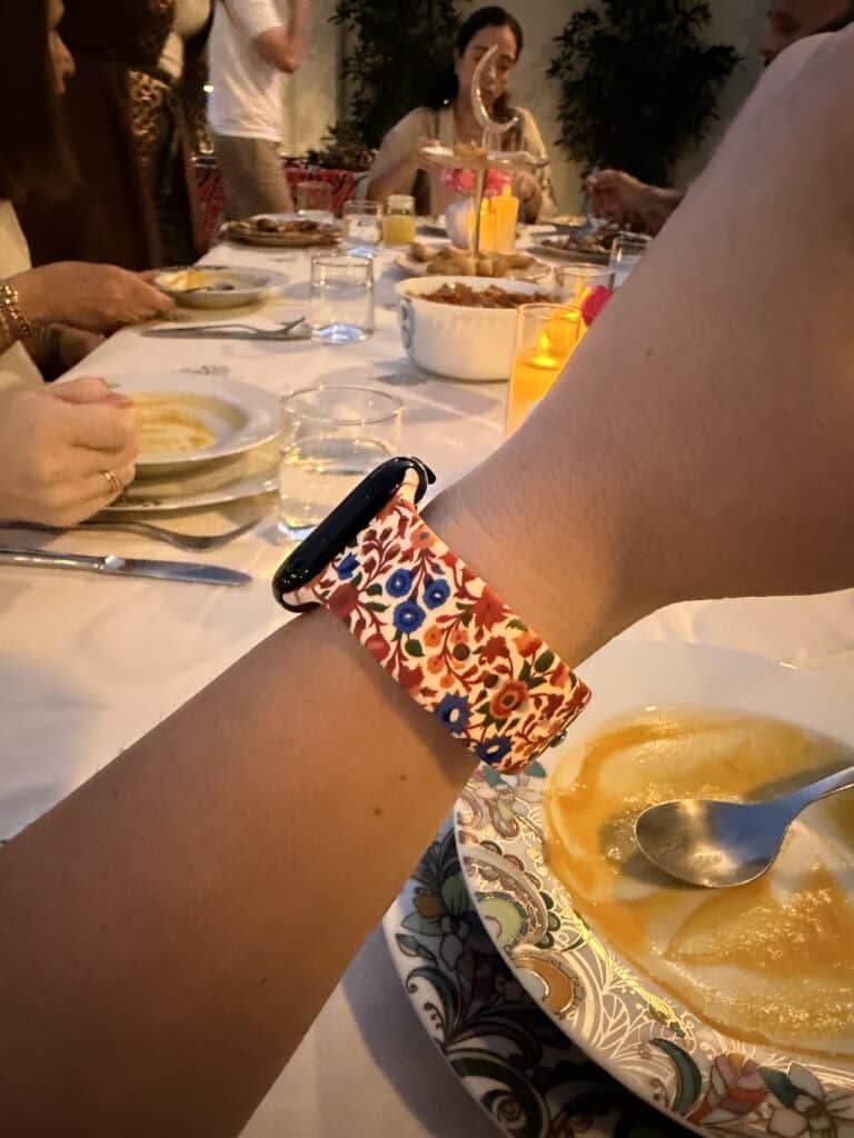 zamani heritage watch band - persian carpet iftar
