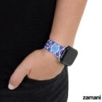 Persian Tiles watch band lifestyle shot, Isfahan tilework art