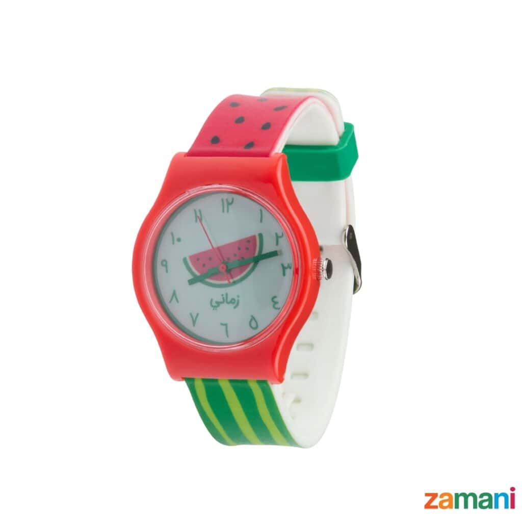 zamani heritage watch band - watermelon watch product pic 1