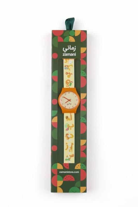 zamani heritage watch band - alphabet box