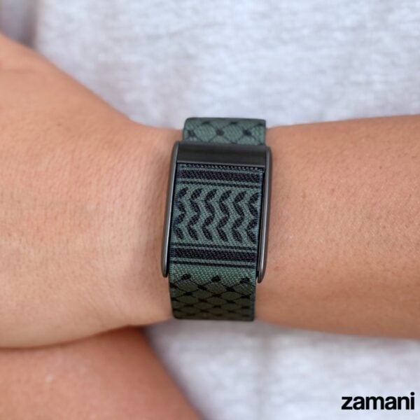 ⁦Olive Green Keffiyeh - Whoop⁩ - الصورة ⁦3⁩