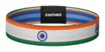 India cricket wristband, flag side
