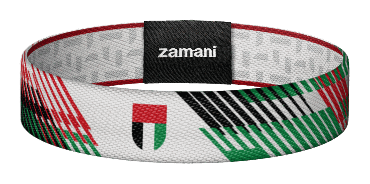 UAE Khaleeji wristband, flag side